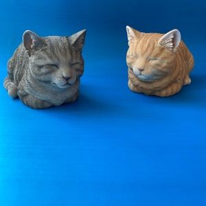 Resin kitten - yellow